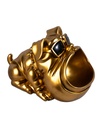 Bulldog Decorative Figurine with Open Mouth