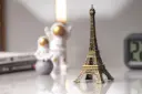 Start Fount Eiffel Tower Miniature Showpiece – 13 cm Metal for Home and Office Decor 