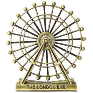 london eye metal showpiece – miniature ferris wheel home & office decor gift