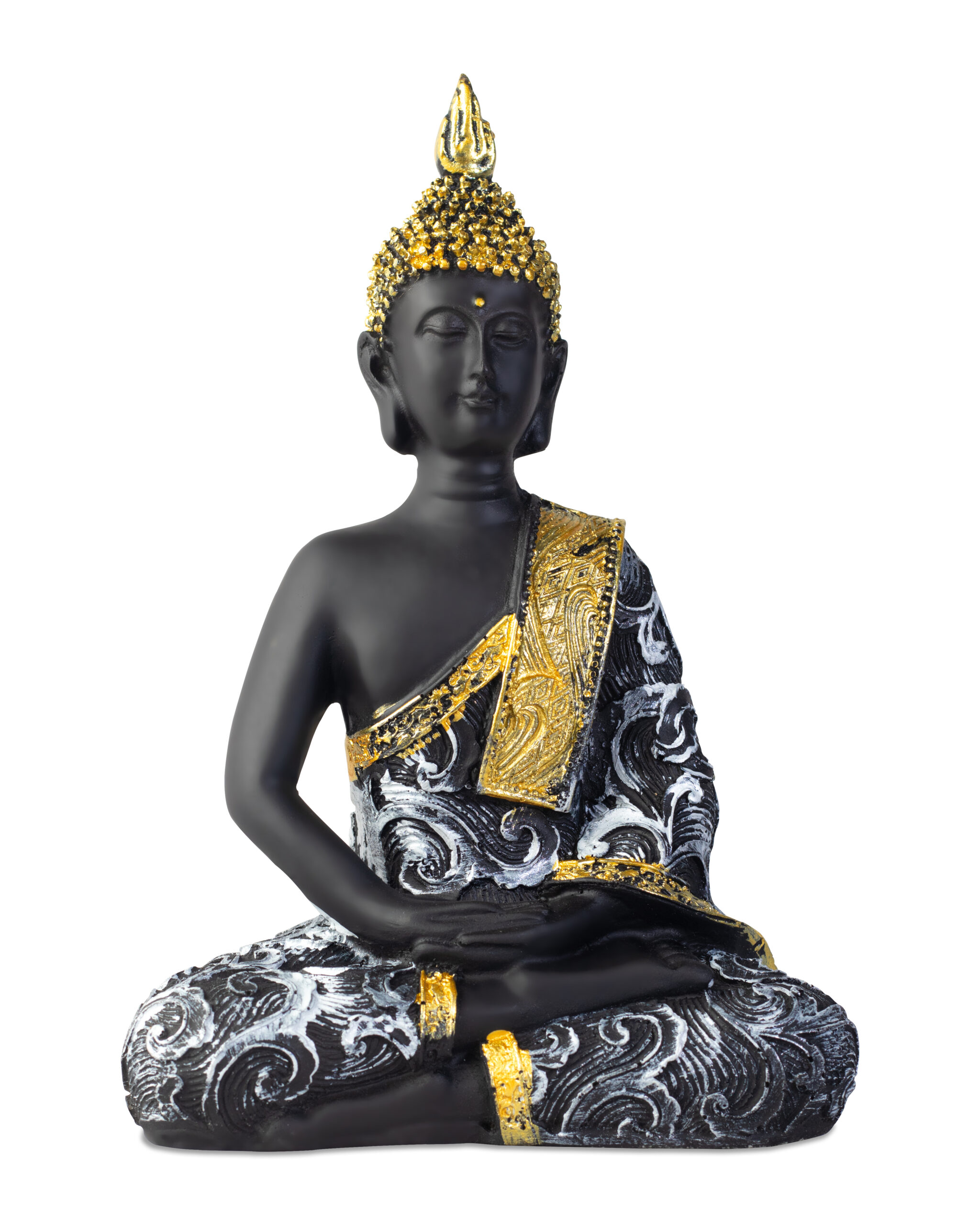premium resin gautam buddha showpiece – 23 cm handcrafted idol for home décor, meditation & gift premium resin gautam buddha showpiece – 23 cm handcrafted idol for home décor, meditation & gift