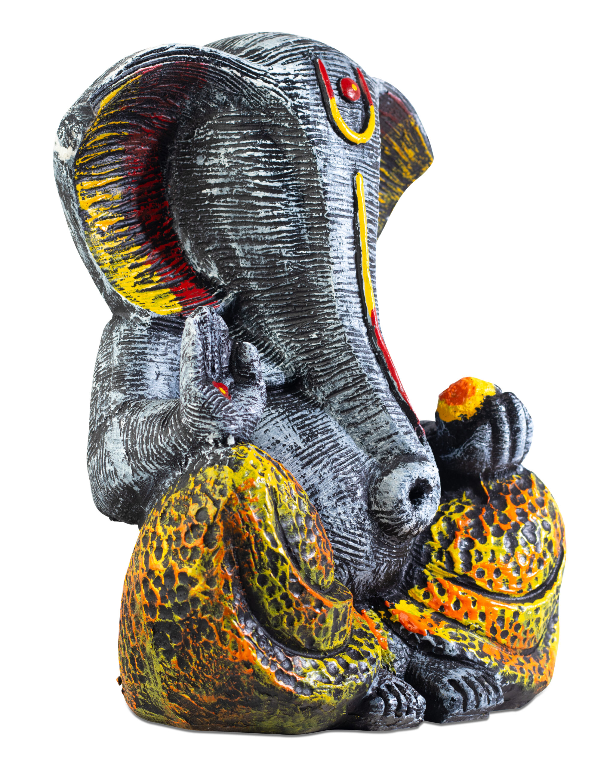 Lord Ganesha Idol Handcrafted Lord Ganesha Idol for Home & Office - Image 2