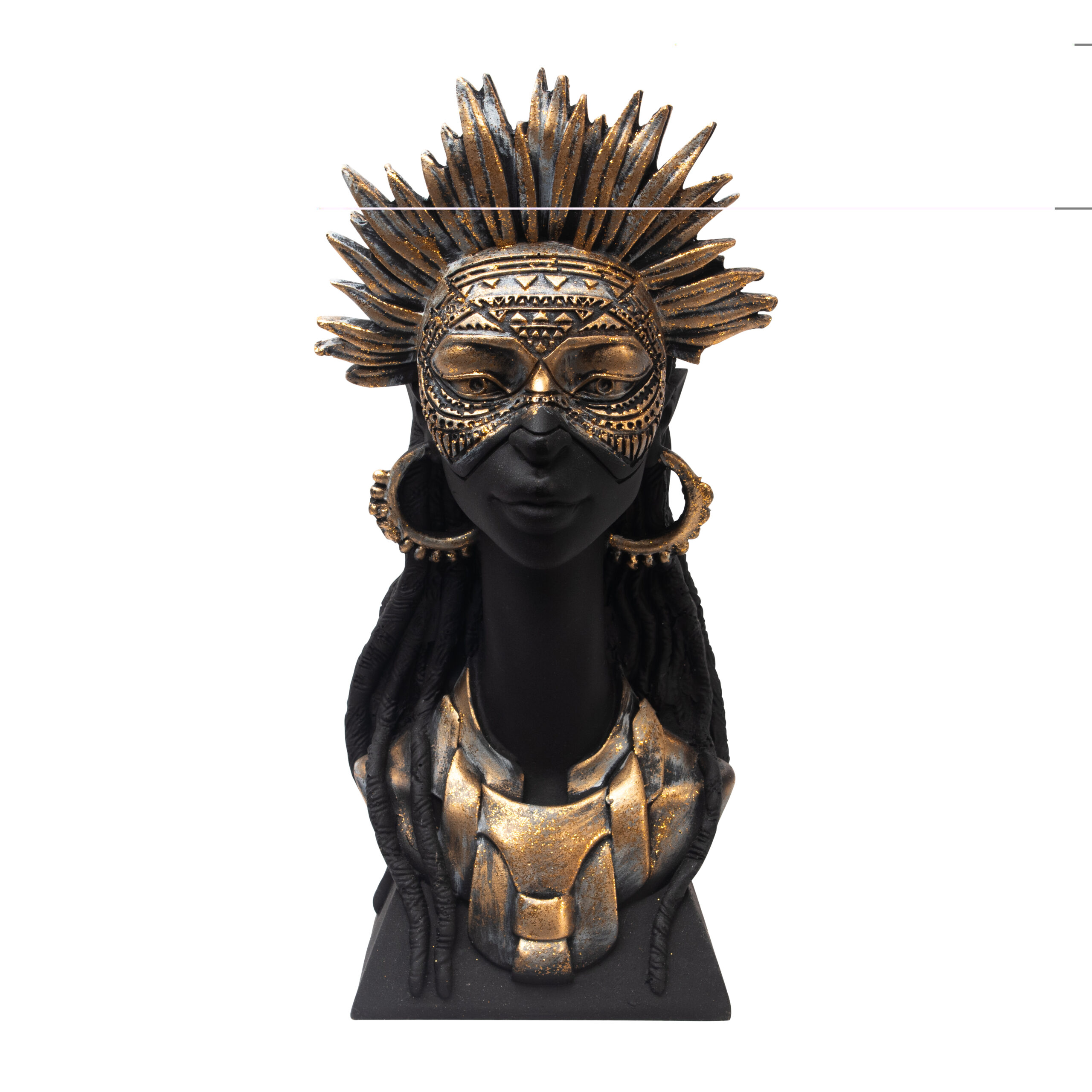 royal african tribal queen bust royal african tribal queen bust