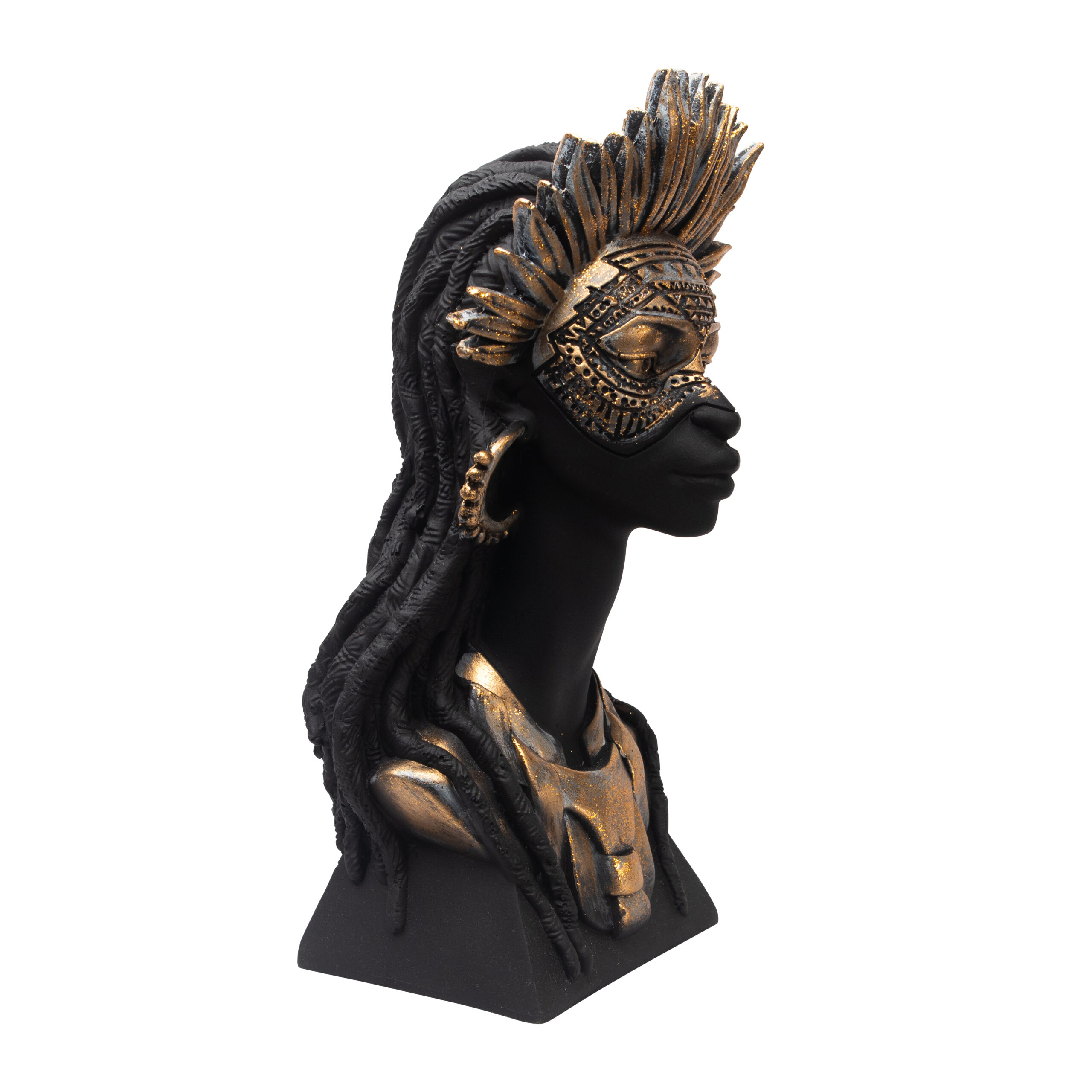 royal african tribal queen bust royal african tribal queen bust