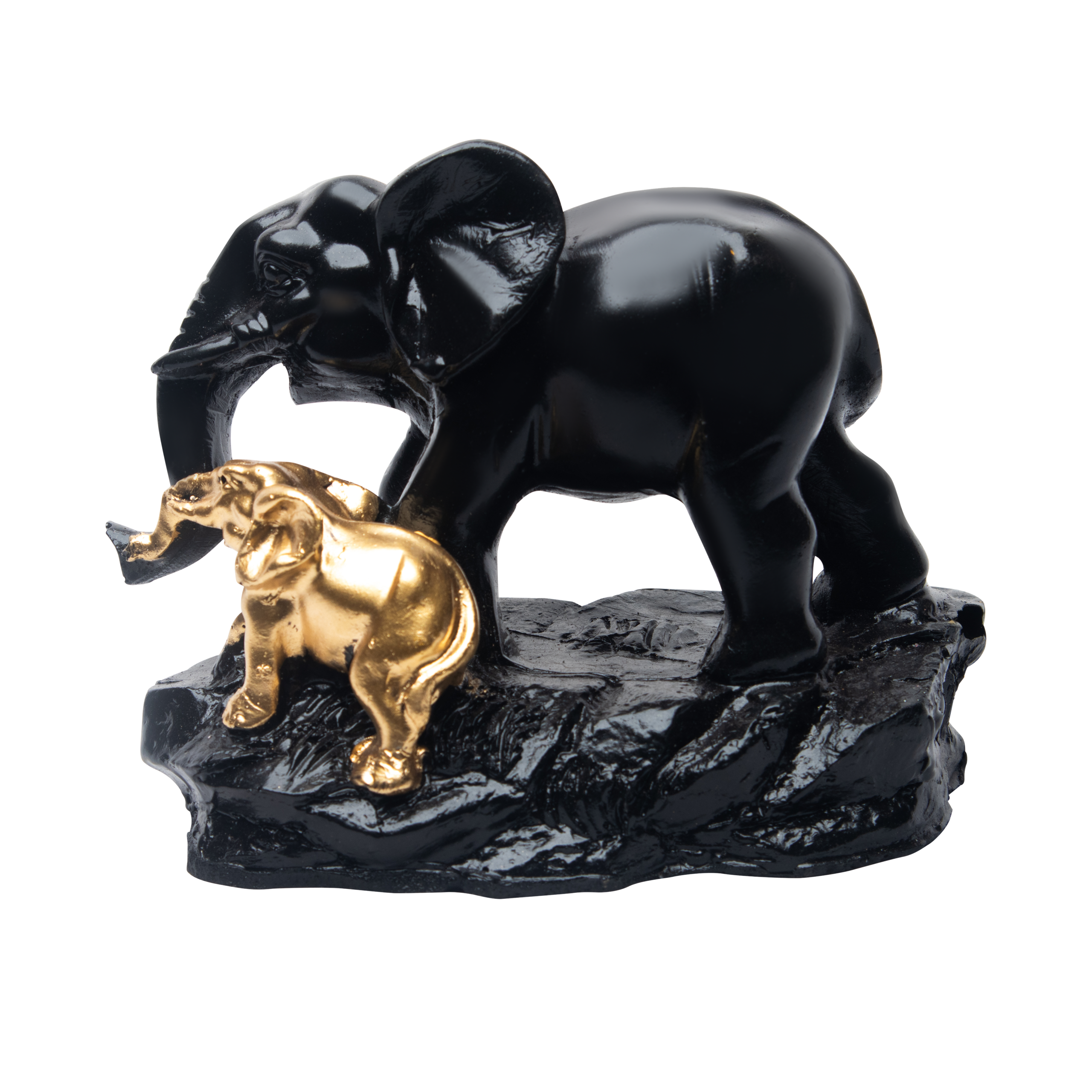 premium mother & baby elephant polyresin statue – symbol of love, protection & prosperity | home décor showpiece premium mother & baby elephant polyresin statue – symbol of love, protection & prosperity | home décor showpiece
