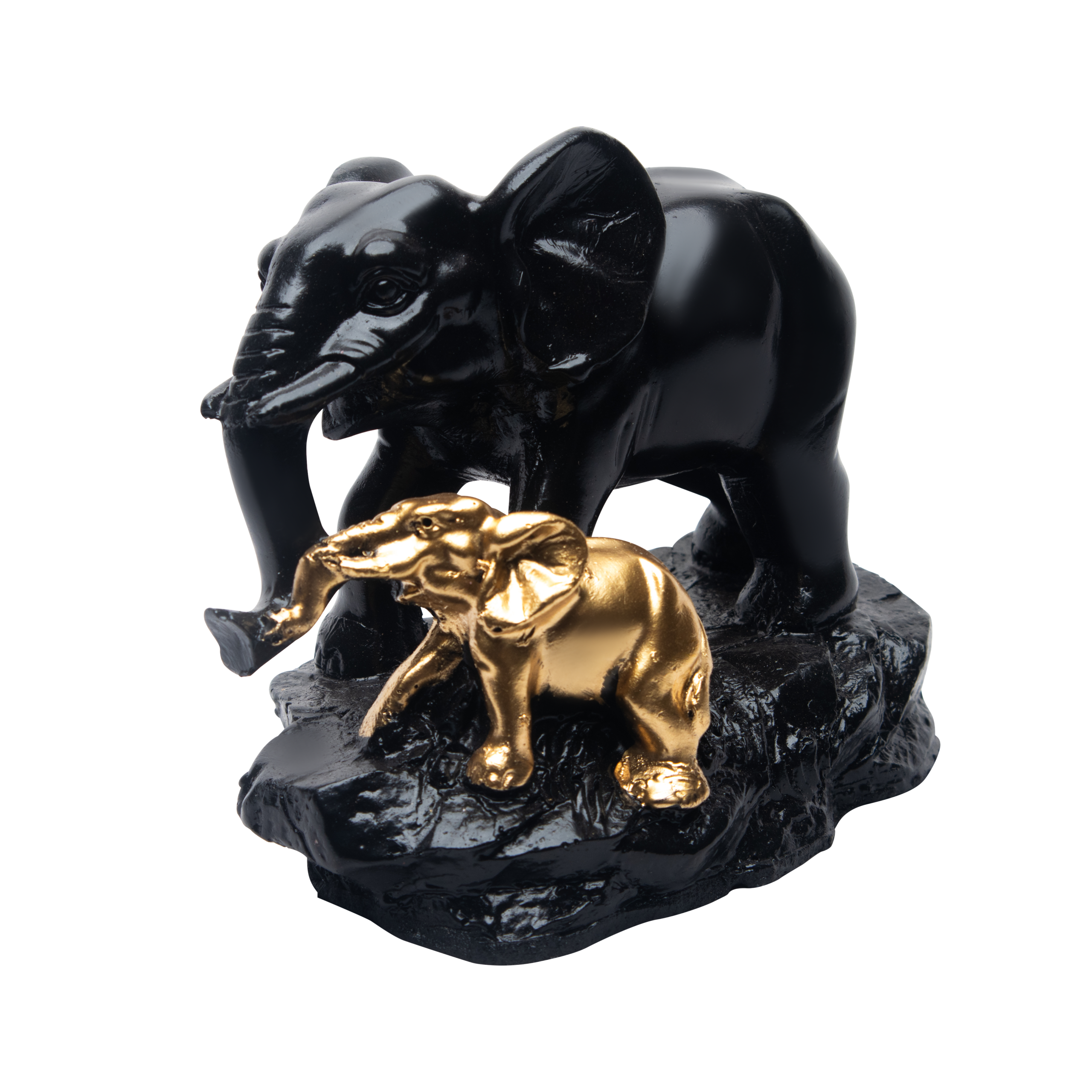 premium mother & baby elephant polyresin statue – symbol of love, protection & prosperity | home décor showpiece premium mother & baby elephant polyresin statue – symbol of love, protection & prosperity | home décor showpiece